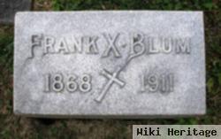 Frank Xavier Blum