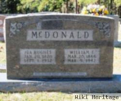 William F Mcdonald