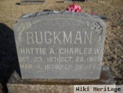 Charles W Ruckman