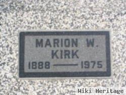 Marion W Kirk