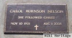 Carol Burnson Nelson