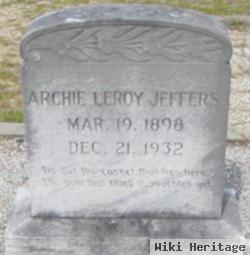 Archie Leroy Jeffers