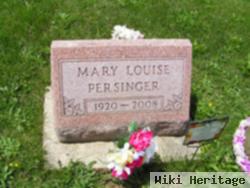 Mary Louise Persinger