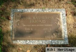 June Katherine Milliken Francis