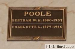 Bertram William Henry Poole