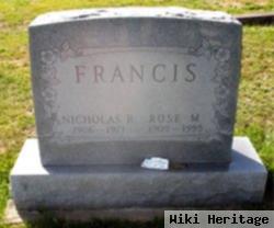 Nicholas R Francis