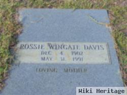 Rossie Wingate Davis