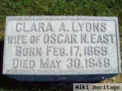 Clara A Lyons East