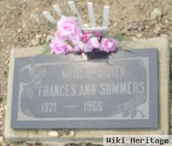 Frances Ann Summers