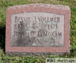 Bessie J. Vollmer