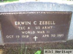 Erwin C "bud" Zebell