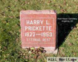 Harrison Ludington "harry" Prickette