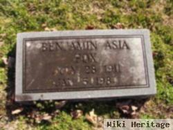 Benjamin Asia Fox