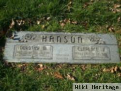 Clarence J Hanson