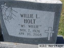 Willie Luke Holt