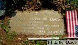 Pvt George Marion Lucas