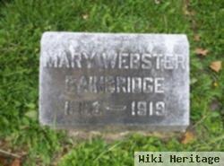 Mary Webster Bainbridge