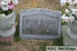 Minnie Mae Borden Orr