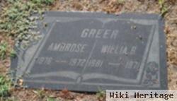 Willia B "willie" Forrester Greer