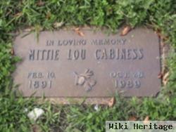Mittie Lou Cabiness