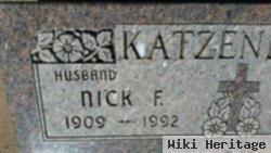Nicholas F. "nick" Katzendorn