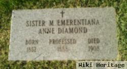 Sr M. Emerentiana (Anne) Diamond