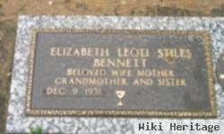 Elizabeth Leoti Stiles Bennett