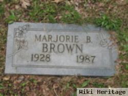 Marjorie B Brown