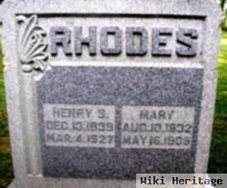 Mary A. Ruby Rhodes