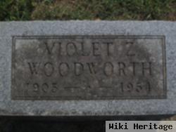 Violet Z Woodworth