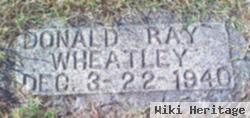 Donald Ray Wheatley