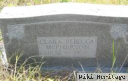 Clara Rebecca Bigham Mcpherson