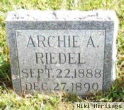 Archie A. Riedel