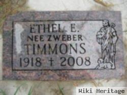 Ethel E. Zweber Timmons