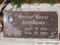 Wesley Boyer Stephens