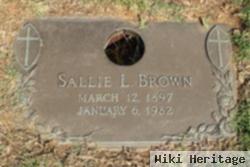 Sallie L Brown
