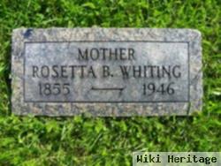 Rosetta "rose" Barnhouse Whiting