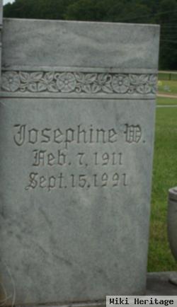 Josephine W Reeves