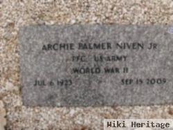 Archer Palmer Niven, Jr