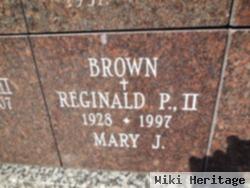 Reginald P. Brown, Ii