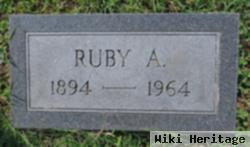 Ruby A. Daugherty Hickman