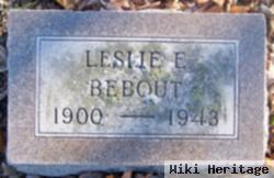 Leslie E. Bebout