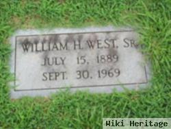 William H West, Sr