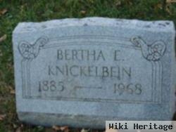 Bertha E Koepsell Knickelbein