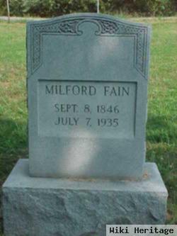 Milford Fain