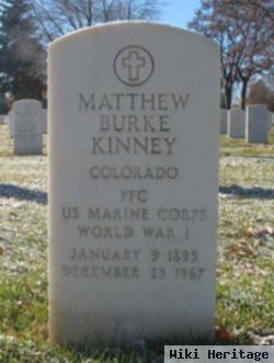 Pfc Matthew Burke Kinney