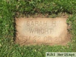 Sarah Hurt Wright