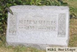 Nettie M. Hunkins Settles