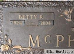 Betty Lee Rufty Mcpheters