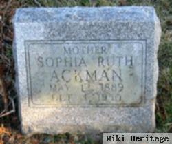 Sophia Ruth Ackman